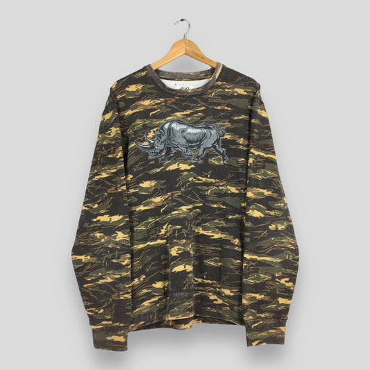 Ecko Function Camo Sweatshirt XLarge