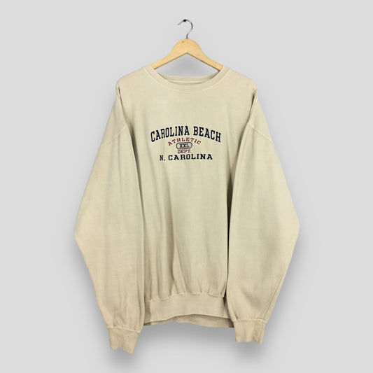 Carolina Beach Brown Sweater 2XLarge