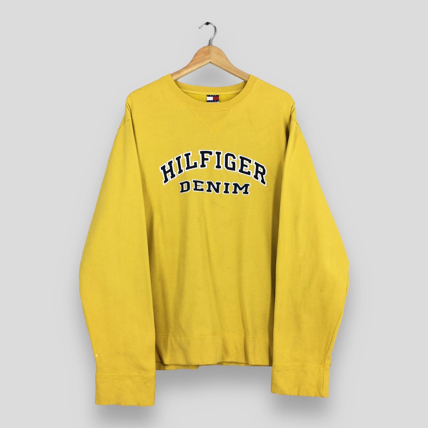 Tommy Hilfiger Yellow Sweatshirt XLarge