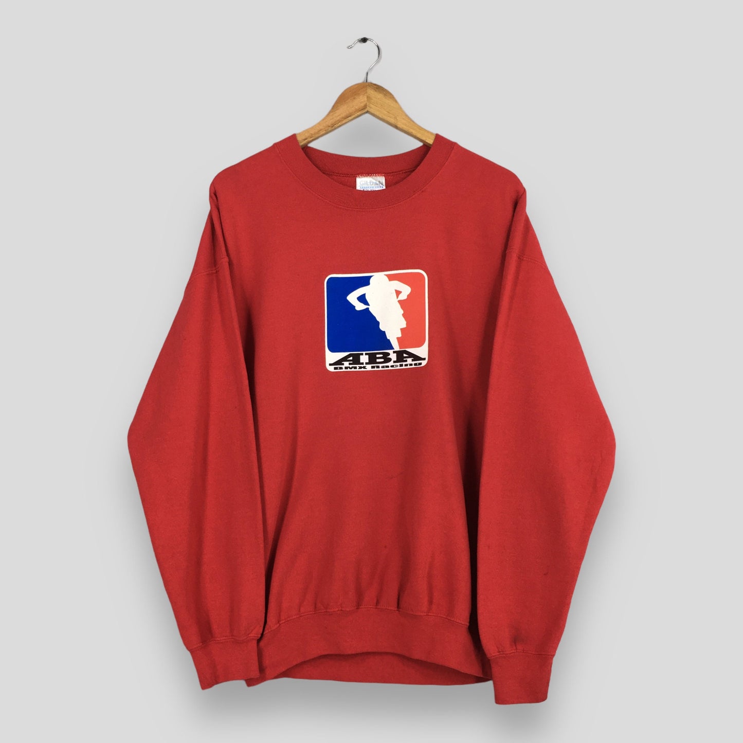 ABA Bmx Racing Red Sweatshirt Large