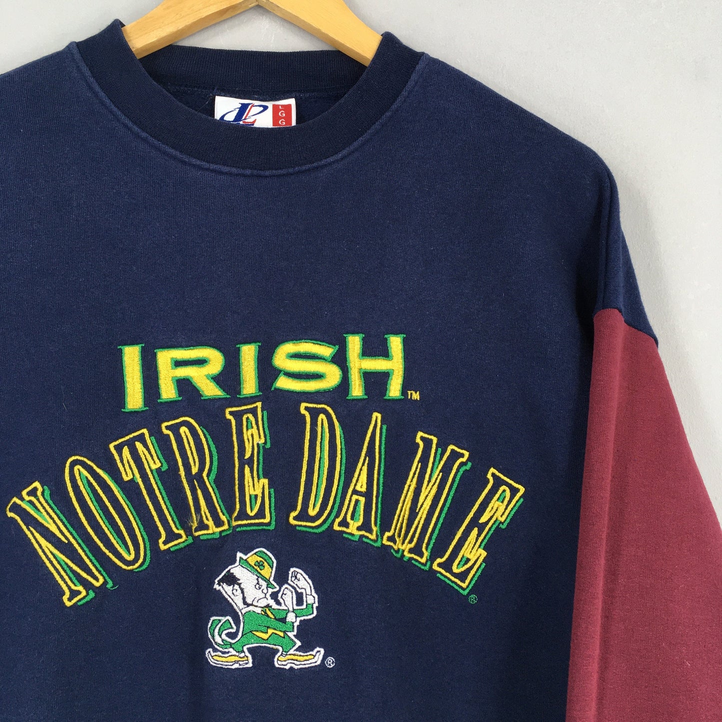 Irish Notre Dame Sweatshirt Large